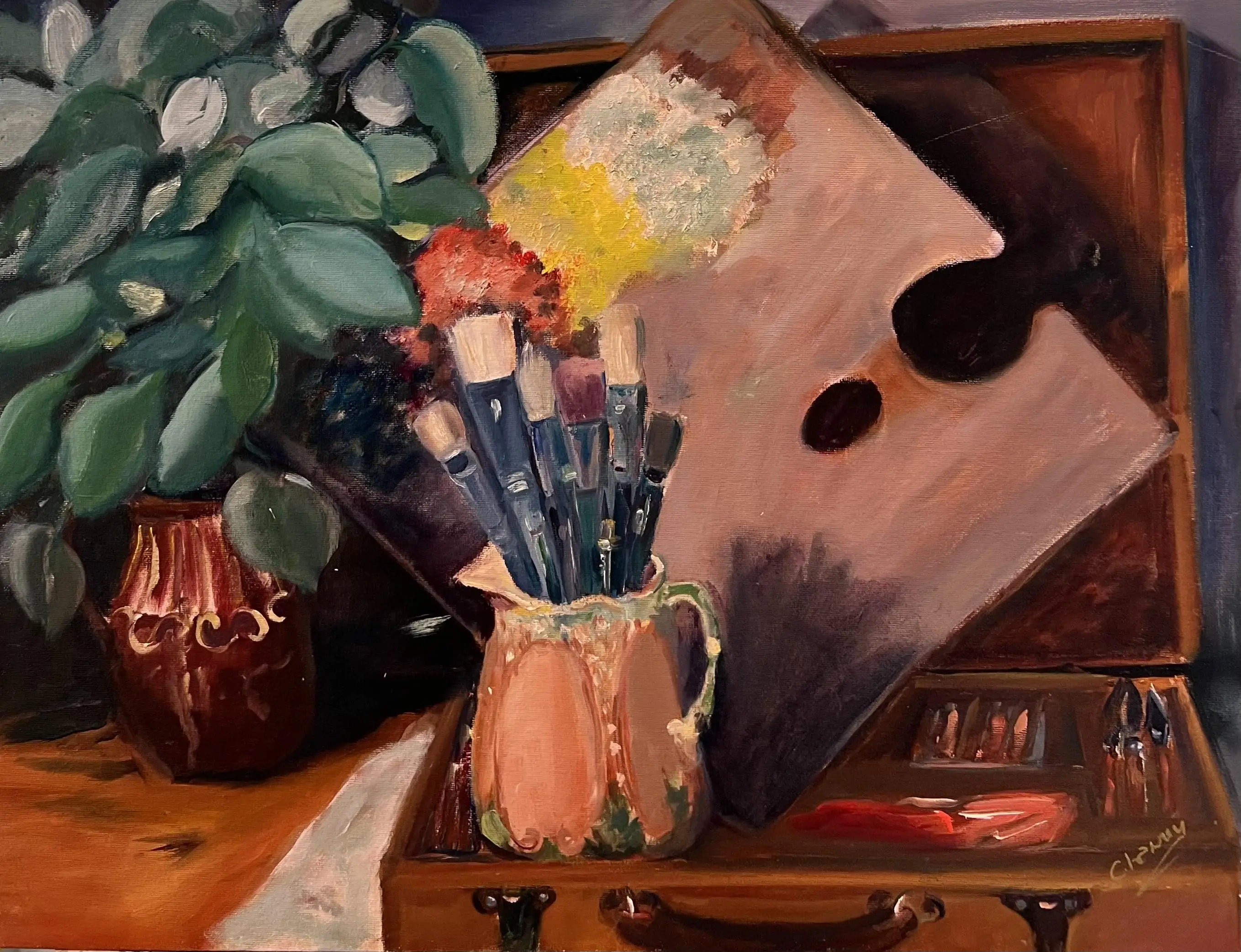 an artists palette