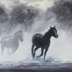 A gallop through the dust